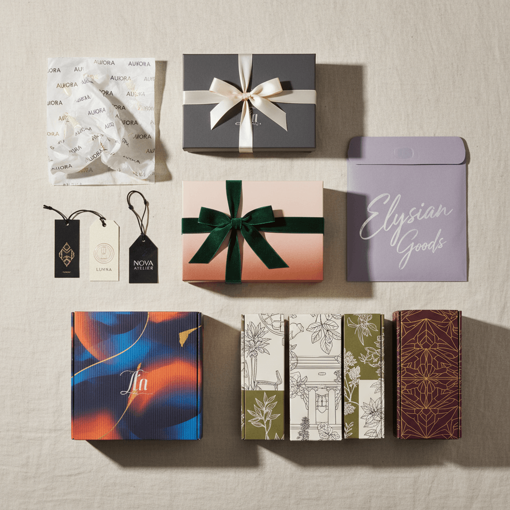 Custom branded packaging boxes